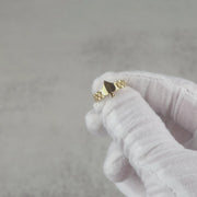 10k Gold Sleek Classic Spade Ring