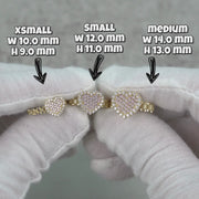10k Gold Relia Mini Heart Rollie Band Ring